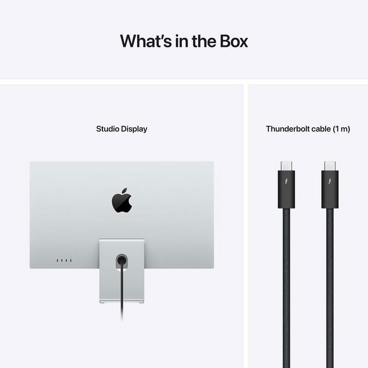 APPLE MK0Q3 Studio Display 27 inch 5K, Silver