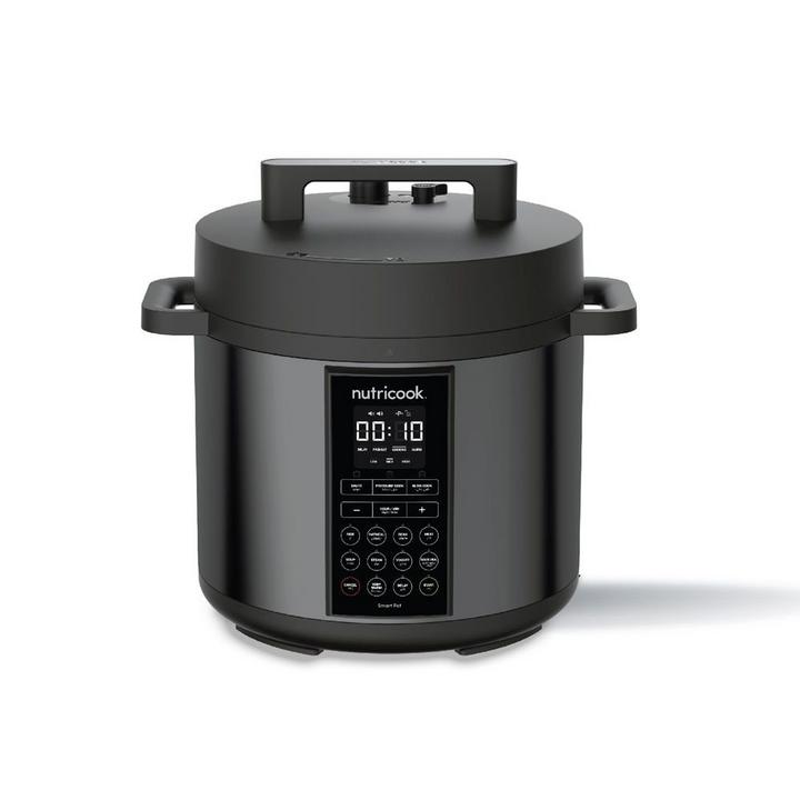 NutriCook Smart Pot Pressure Cooker, 6.0L, 1000W, Black