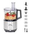 GE Food Processor, 550W, 2.8L Bowl, 2 Speeds+Pulse, Stainless Steel