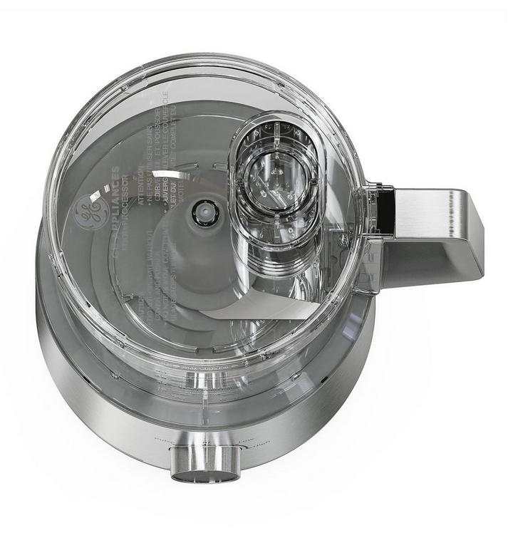 GE Food Processor, 550W, 2.8L Bowl, 2 Speeds+Pulse, Stainless Steel