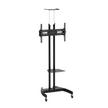 Bluetek  37" to 70" Multifunctional TV Trolley, Black.