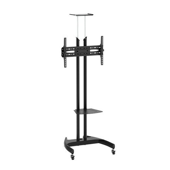 Bluetek  37" to 70" Multifunctional TV Trolley, Black.