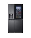 LG 674 Ltr Gross Capacity Side By Side Refrigerator, 617 Ltr Net Capacity,Black.