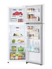 LG Refrigerator 9Cu.ft, Freezer 2.8Cu.ft, Inverter Compresso,White