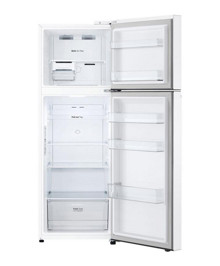 LG Refrigerator 9Cu.ft, Freezer 2.8Cu.ft, Inverter Compresso,White
