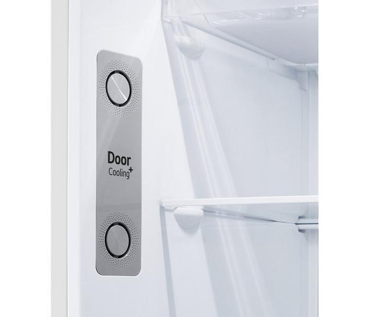 LG Refrigerator 9Cu.ft, Freezer 2.8Cu.ft, Inverter Compresso,White