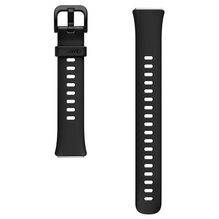 Correa silicona Huawei Band 7 (negro transparent) 