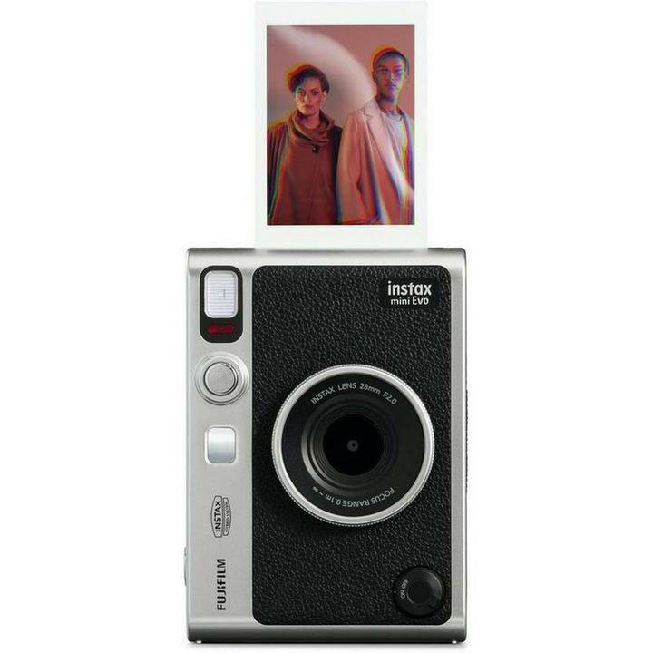 Fujifilm INSTAX MINI EVO Instant Film/Digital Still Camera,10 Sheets Film, Black.