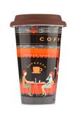 Delonghi Hand made, Double-wall Ceramic Mug, 300ml