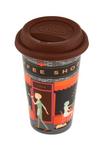 Delonghi Hand made, Double-wall Ceramic Mug, 300ml