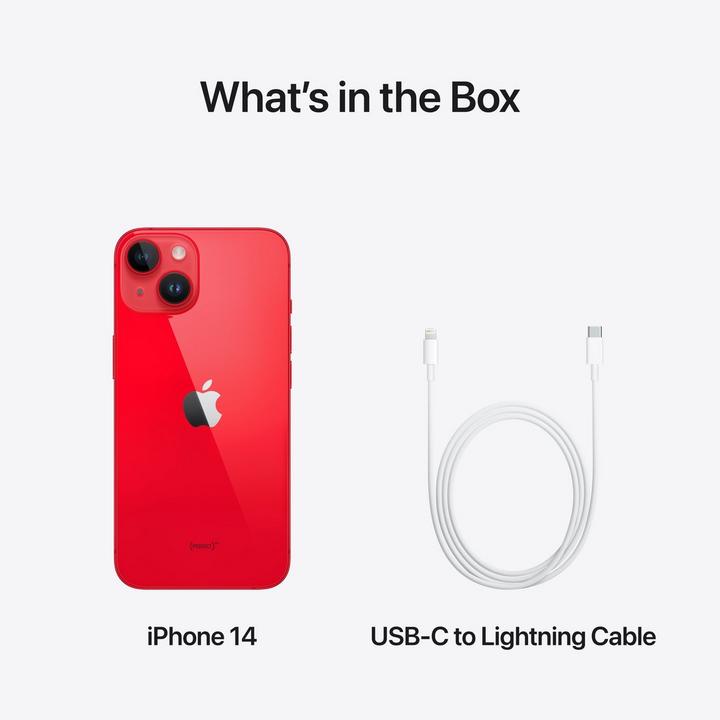 Apple iPhone 14, 5G, 128GB, Red