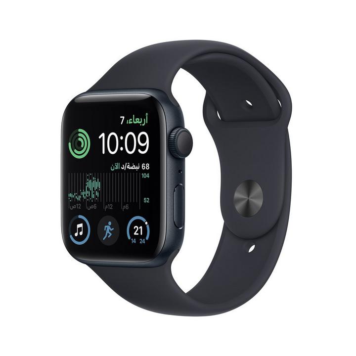 Apple Watch SE 2nd Gen GPS 40mm Midnight, Case with Midnight Sport 