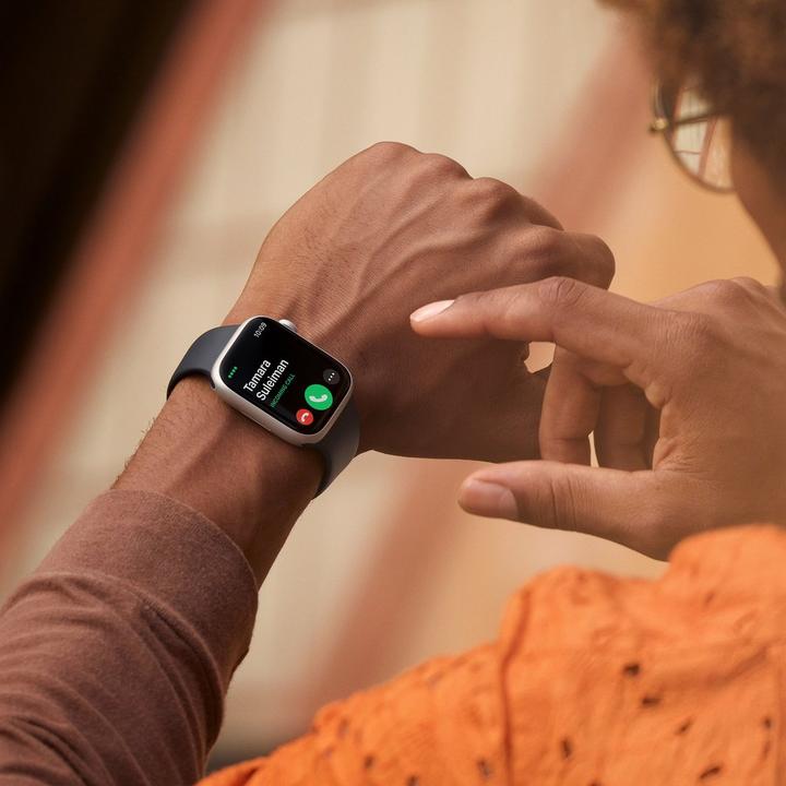 Apple WatchSeries8 41mm ぽろぽろ レッド
