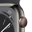 Apple Watch Series 8 GPS + Cellular 45mm Graphite  Case with Midnight Sport Band