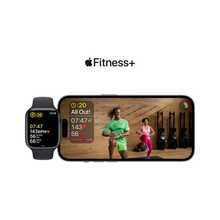 Apple Watch Series 8 GPS + Cellular 45mm Graphite  Case with Midnight Sport Band