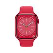 Apple Watch Series 8 GPS 45mm RED  Case with RED Sport Band