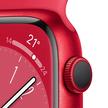 Apple Watch Series 8 GPS 45mm RED  Case with RED Sport Band