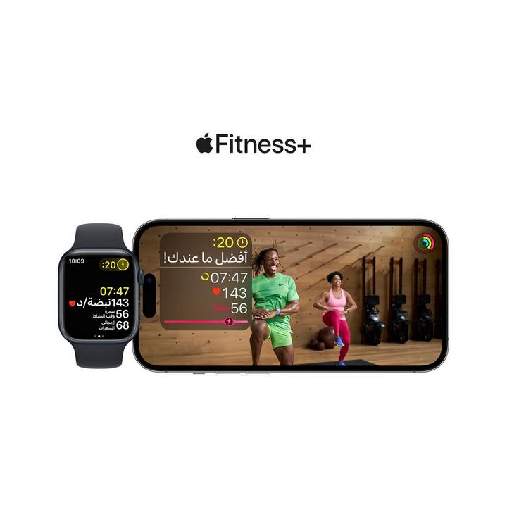 Apple Watch Series 8 GPS 45mm RED  Case with RED Sport Band