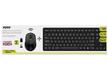 Port CONNECT Wireless PC Keyboard & Mouse Combo Kit, Black