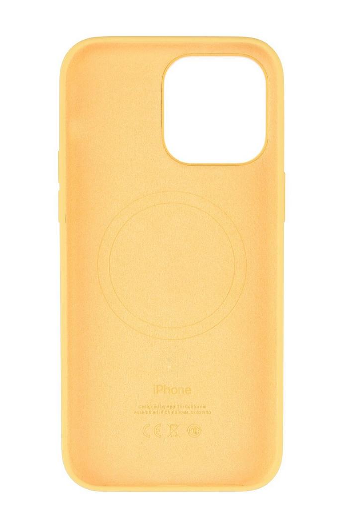 Apple Silicone Case with MagSafe for iPhone 14 Pro Max - Sunglow for sale  online