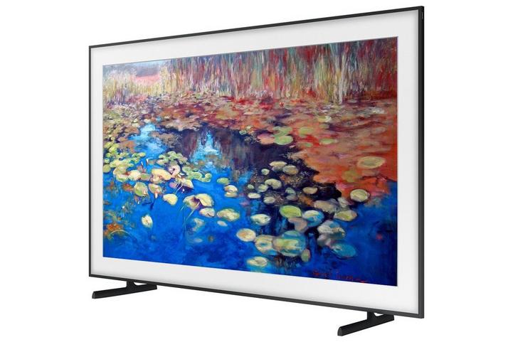 テレビ Samsung the frame 85v tv The Frame｣テレビを完全インテリア化させたSamsungのフレームテレビ