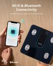 Eufy SmartScale P2, Digital Scale with Wi-Fi, Bluetooth, 15 Measurements, Black