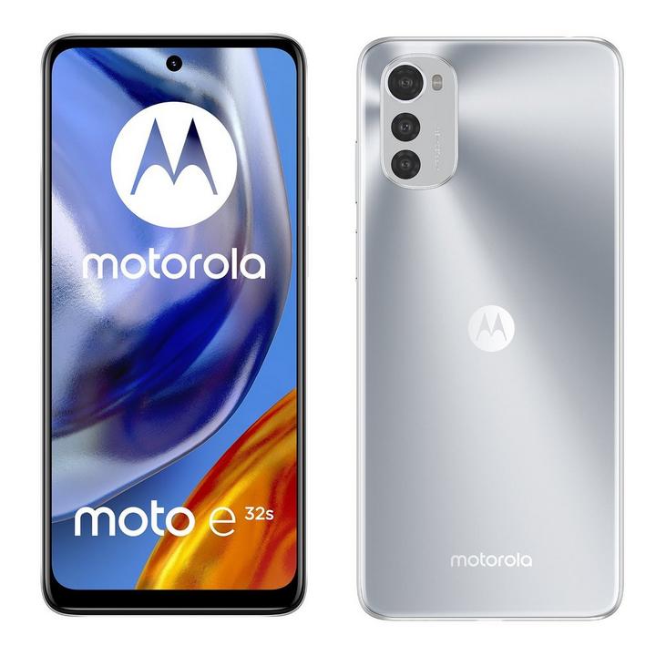 Motorola E32s, 4G, 64GB, Misty Silver - eXtra