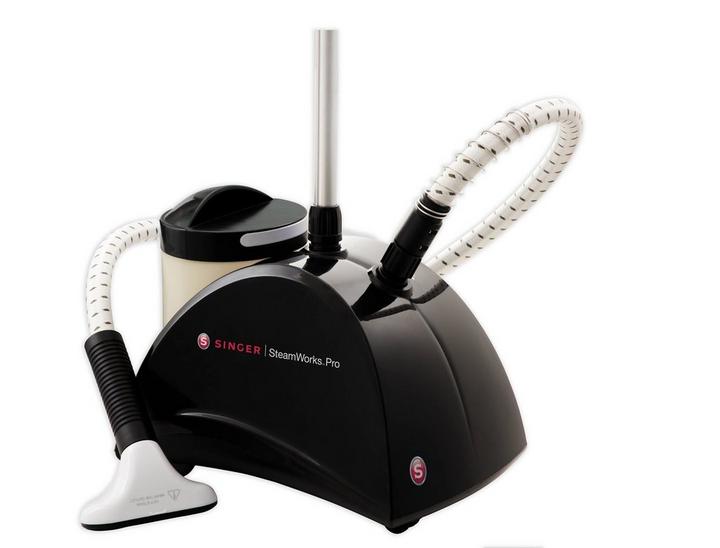 Singer STEAMWORKS.PRO 2.5L Garment Steamer With Mono Pole 1500W Black.