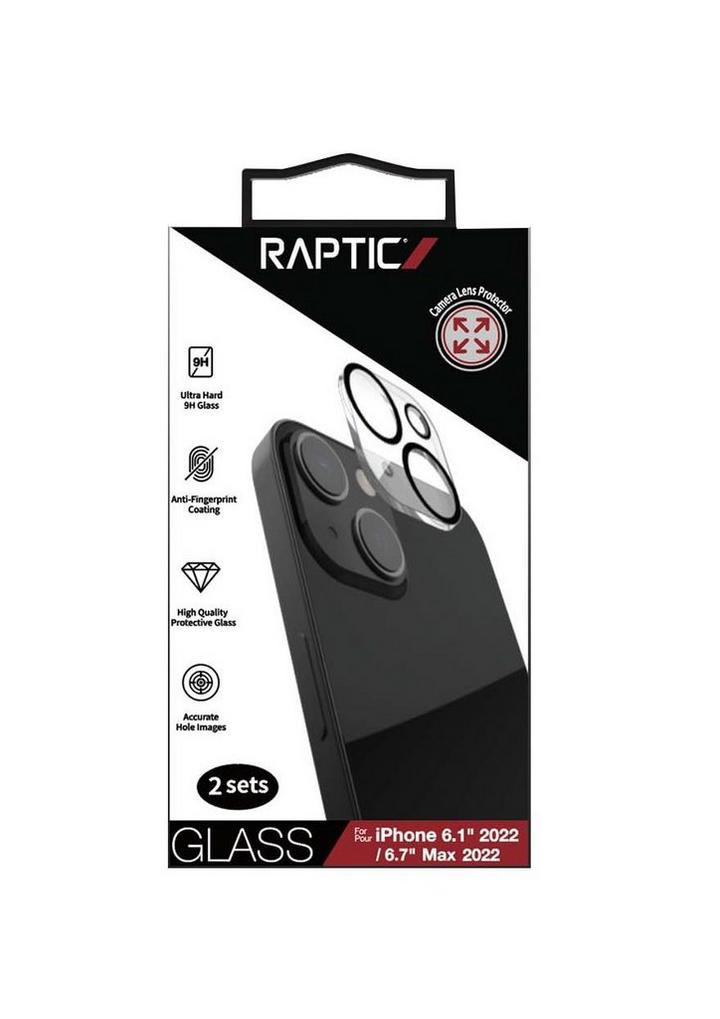 X-Doria Raptic Glass Camera Lens Protector iPhone 14, Clear
