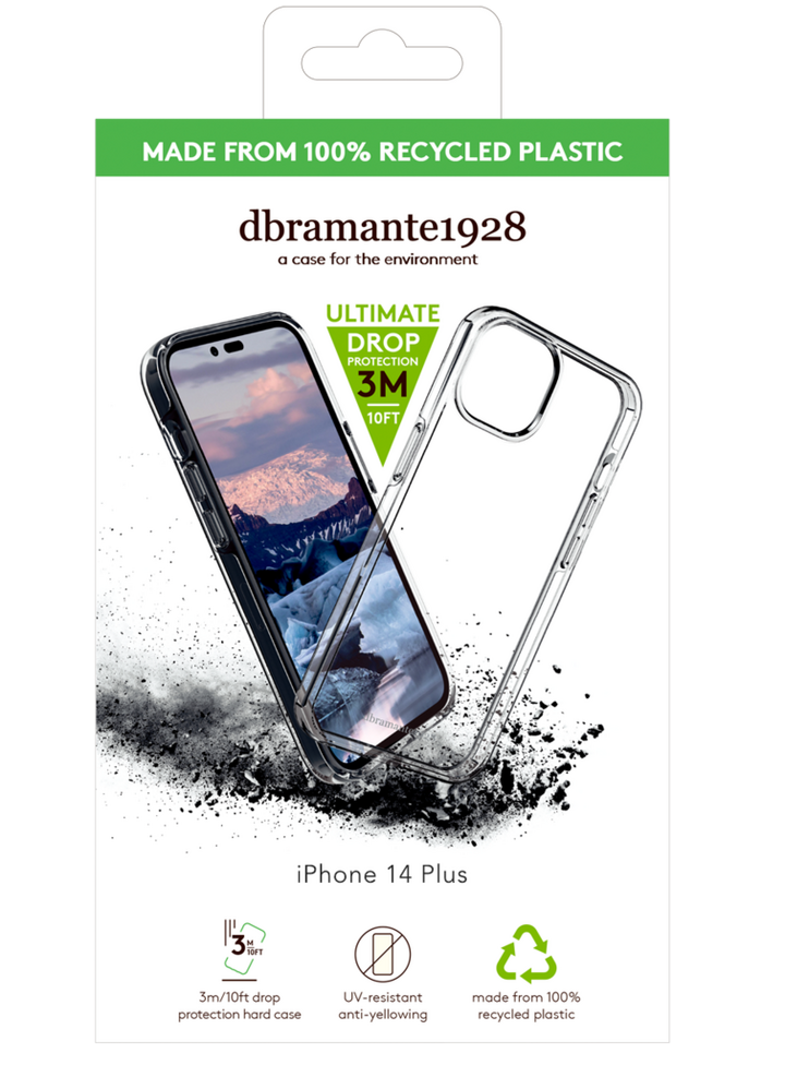 dbramante1928 MODE Iceland Pro Clear Case for iPhone 14 Plus