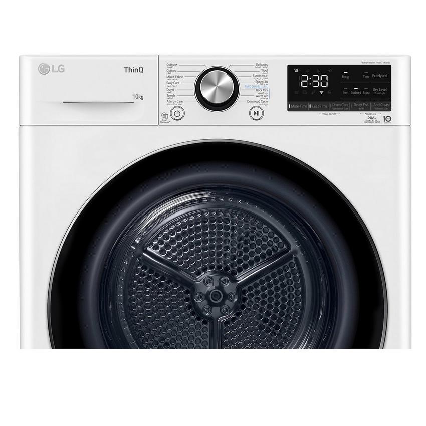 Lg 10kg front load washing machine deals with 9kg heat pump dryer