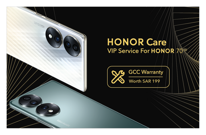 Honor 70 5G GCC Warranty,(Not for Sale)