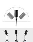 NEBULA Portable Projector Stand, Black