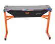 Meetion Z-Shaped PC Gaming Table Black/Orange