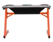 Meetion Z-Shaped PC Gaming Table Black/Orange