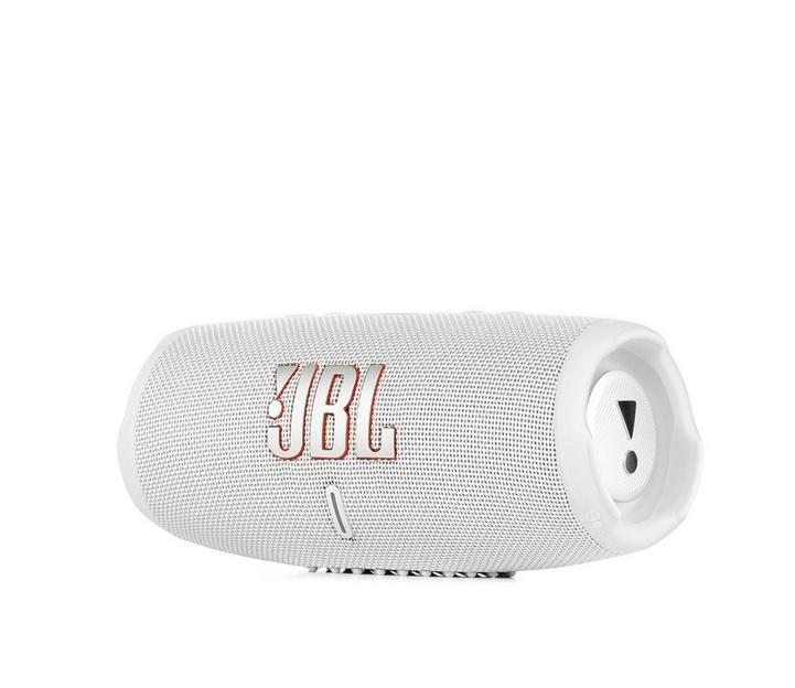 JBL CHARGE 5 Portable Bluetooth Speaker, White - eXtra