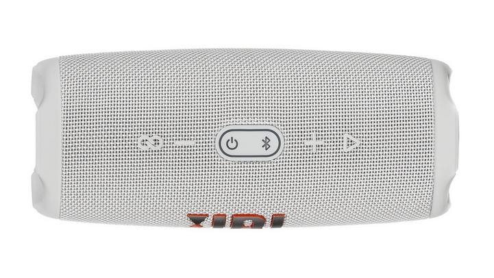 JBL CHARGE 5 Portable Bluetooth Speaker, White - eXtra