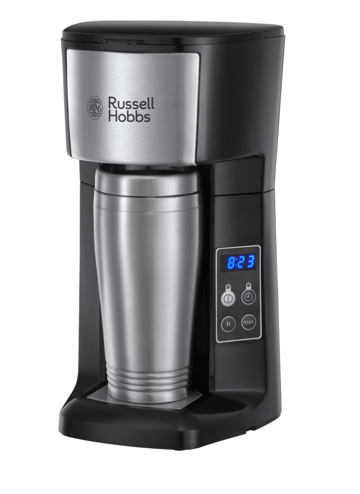 Russell Hobbs Brew & Go Coffee machine, 1L, 650W, Stainless Steel
