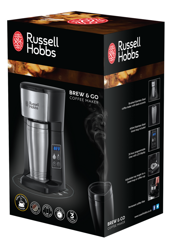 Russell hobbs outlet brew and go