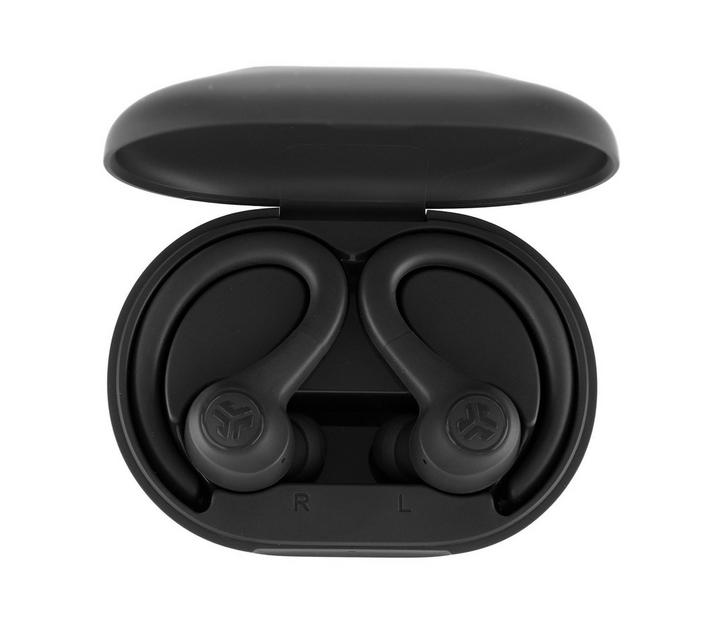 JLAB Go Air Sport True Wireless Earbuds w Ear hook Color GRAPHITE/ Black