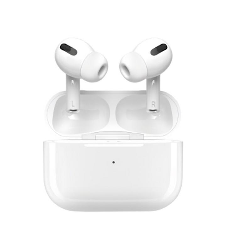 Aoskey A23 True Wireless Earbuds, 18hrs Playtime, 230mAh Battery, White