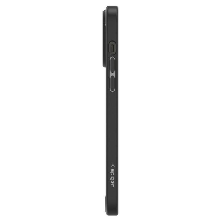 Spigen CRYSTAL HYBRID iPhone 14 Pro Max Back Cover Case Matte Black/Clear  White - eXtra Bahrain