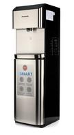 Panasonic Bottom Loading Water Dispenser,hot and cold, Black & Stainless Steel