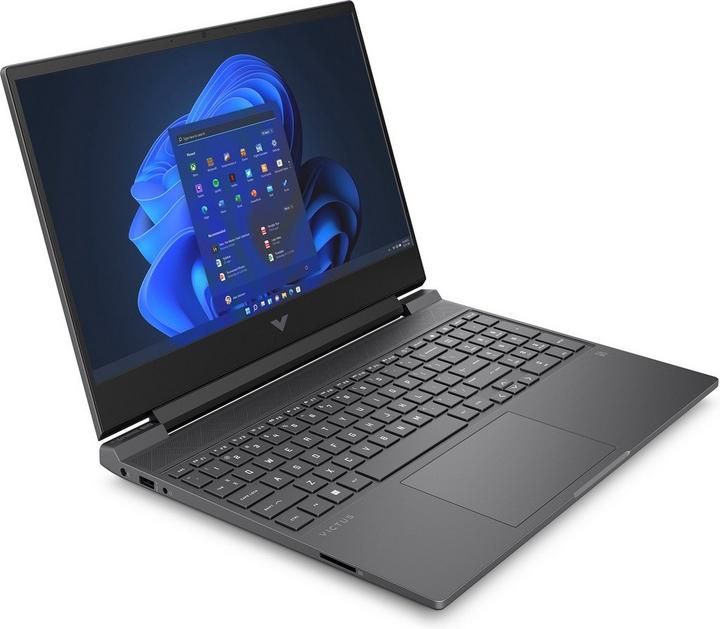 HP VICTUS 15 Gaming , AMD Ryzen 5, 16GB , 512GB SSD, 15.6-Inch, Mica Silver