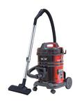 Zen ULTRA TURBO 25.0L Drum Vacuum, 2200W Black/Red