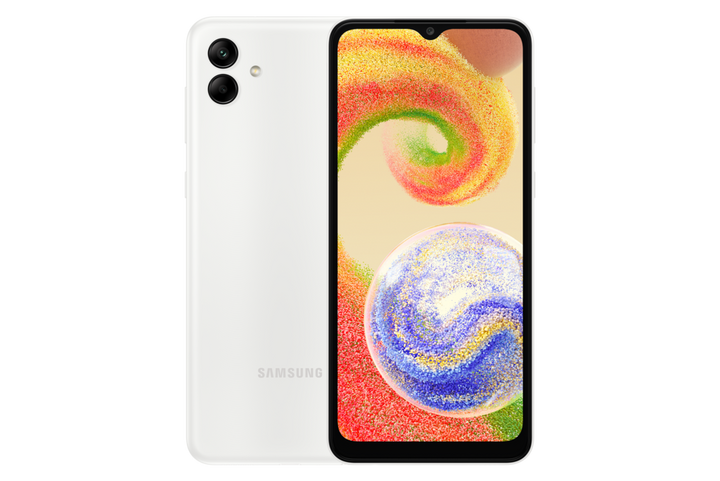 Samsung Galaxy A04, 4G, 64GB, White - eXtra Oman