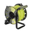 Masterplug, Open Cable Reel Extension 2 Socket, 2USB, 25 Metres, Green