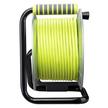 Masterplug, Open Cable Reel Extension 2 Socket, 2USB, 25 Metres, Green