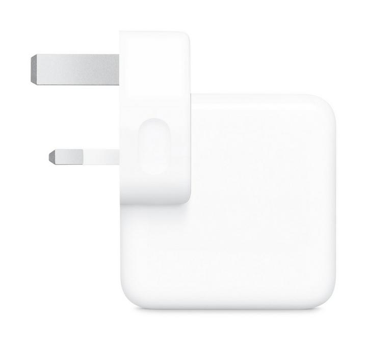 APPLE 35W Dual USB-C Port Compact Power Adapter, White