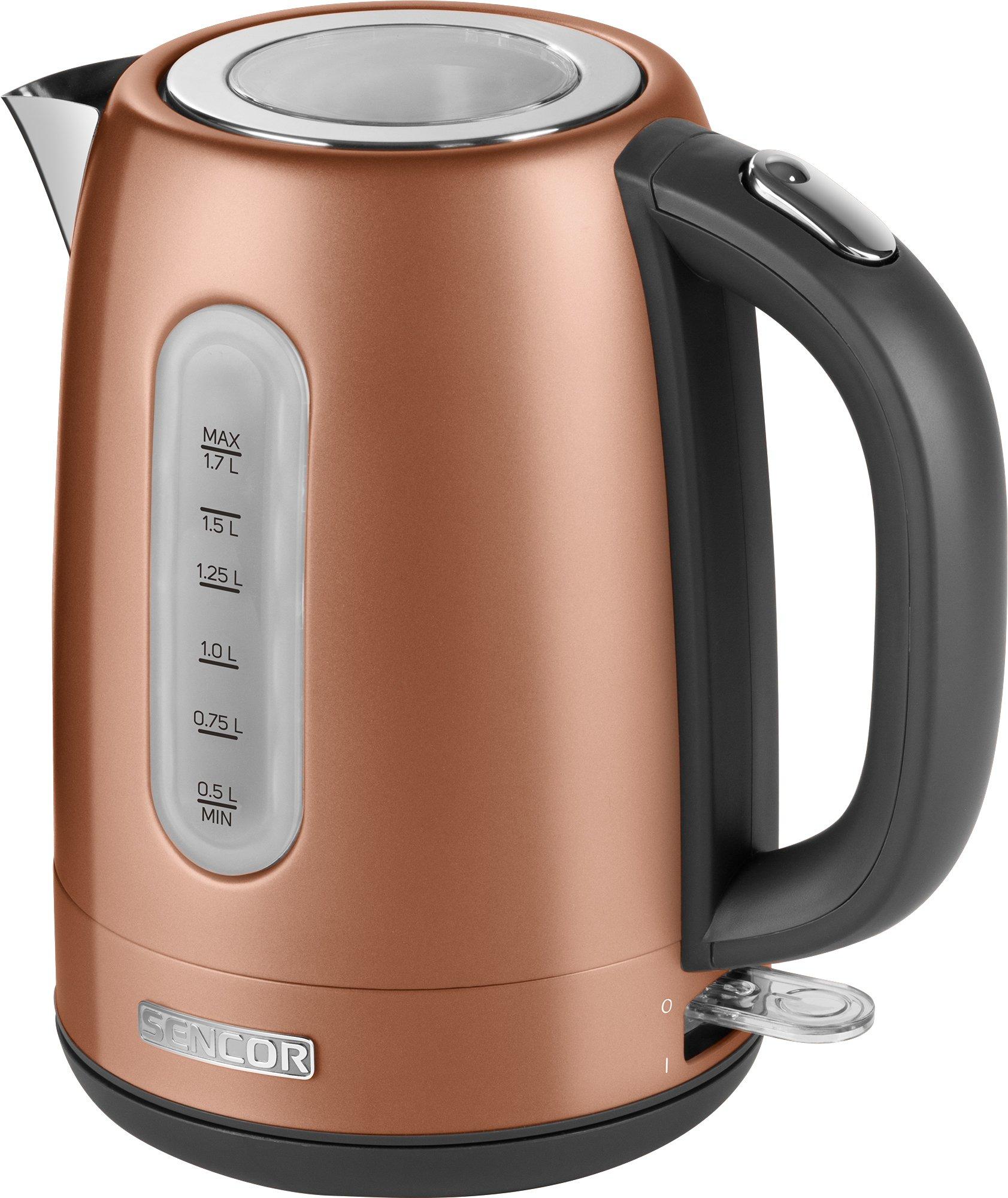 Sencor Kettle, 1.7L, 2150W, Gold 3